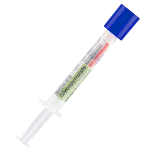Glycopyrrolate 0.4 mg - 2 mL syringe