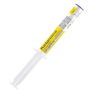 Ketamine 100 mg - 10 mL syringe