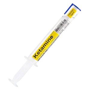 Ketamine 50 mg - 5 mL syringe