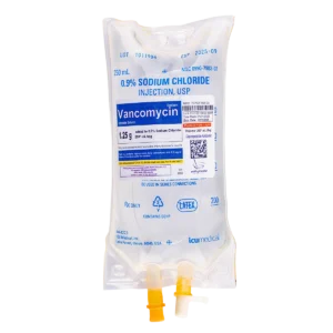 Vancomycin 1.25 gm - 250 mL bag